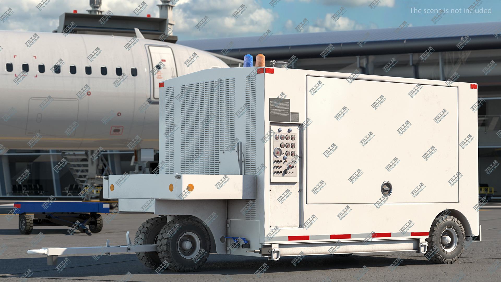 images/goods_img/2021040163/Aircraft Air Start Unit Trailer Mounted 3D model/5.jpg